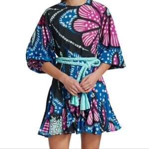 Rhode Ella Floral Dress ( No Belt) Size M
